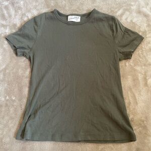 Universal Thread Olive Crewneck Short Sleeve Tee